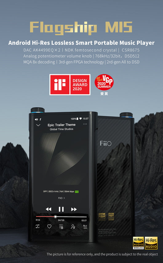 FiiO 64GB Flagship Hi-Res MP3 Player
